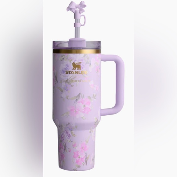 NWB Love Shack Fancy x Stanley Happy Thoughts 40 oz Ready to Ship! - Picture 1 of 1